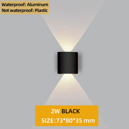 Up and Down LED Wall Lamp Waterproof