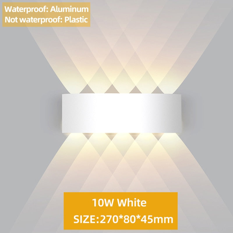 Up and Down LED Wall Lamp Waterproof