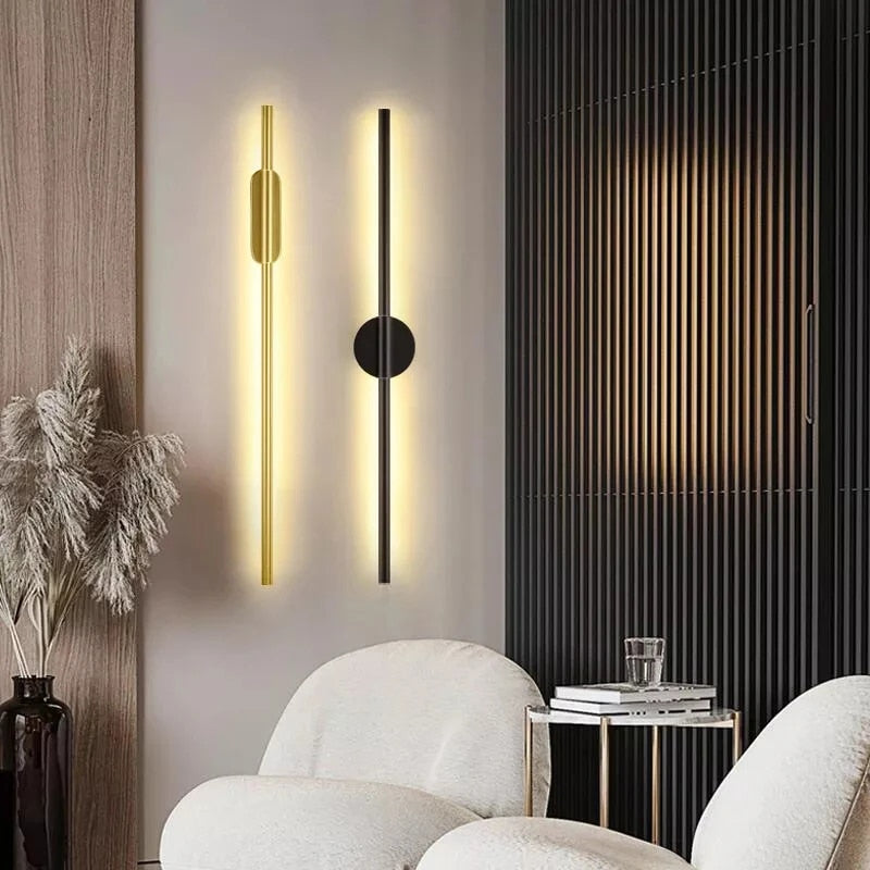 One pair LED Wall Lamp Modern Gold