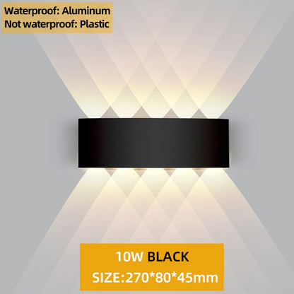 Up and Down LED Wall Lamp Waterproof