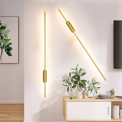 One pair LED Wall Lamp Modern Gold