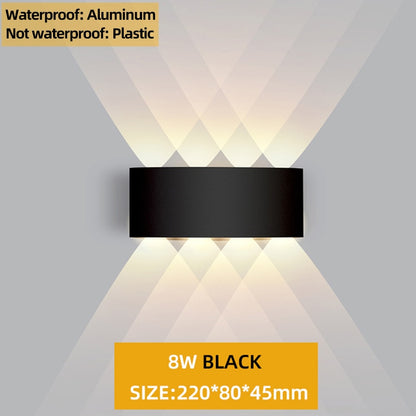 Up and Down LED Wall Lamp Waterproof