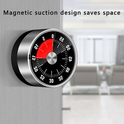 Stainless Steel Visual Timer Mechanical Kitchen Timer